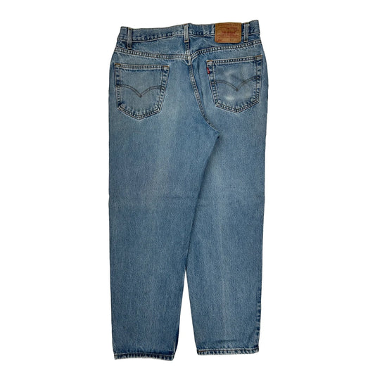 550 Levis Jeans - 36W 30L Blue Cotton