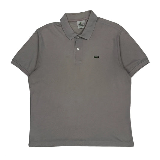 Lacoste Polo Shirt - XL Grey Cotton