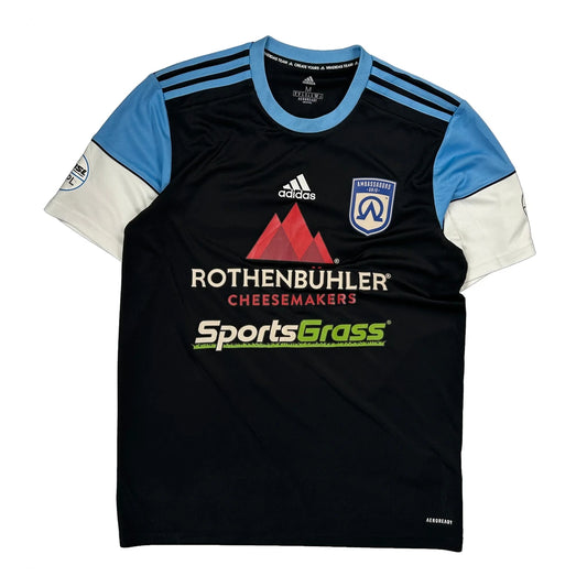 Ambassadors Fc Adidas Football Shirt - Medium White Polyester