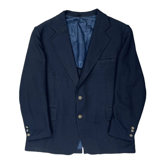Sears Blazer - Large Navy Wool Blend