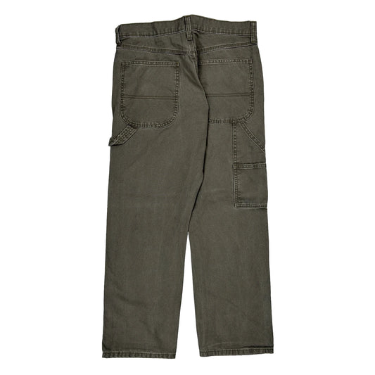 Unbranded Carpenter Trousers - 32W 28L Grey Cotton