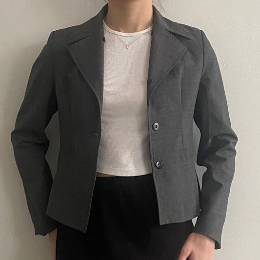 Vintage grey Mexx Blazer - womens small