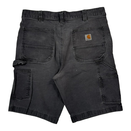 Carhartt Carpenter Shorts - 34W 11L Grey Cotton