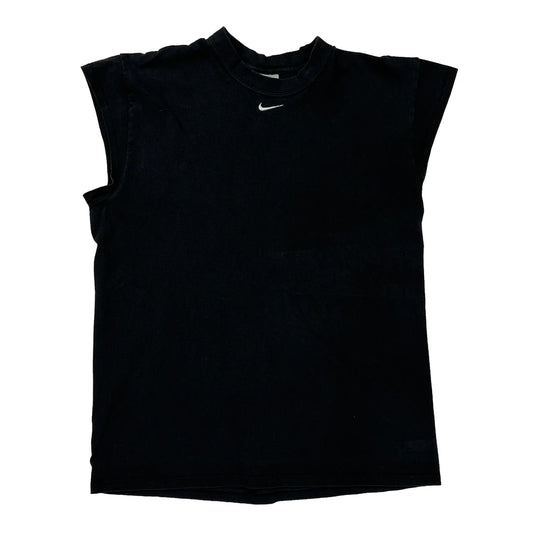 Nike Vest - Medium Black Cotton