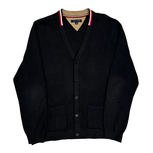 Tommy Hilfiger Cardigan - XL Black Cotton