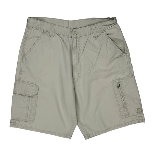 Wrangler Cargo Shorts - 35W 10L Beige Cotton
