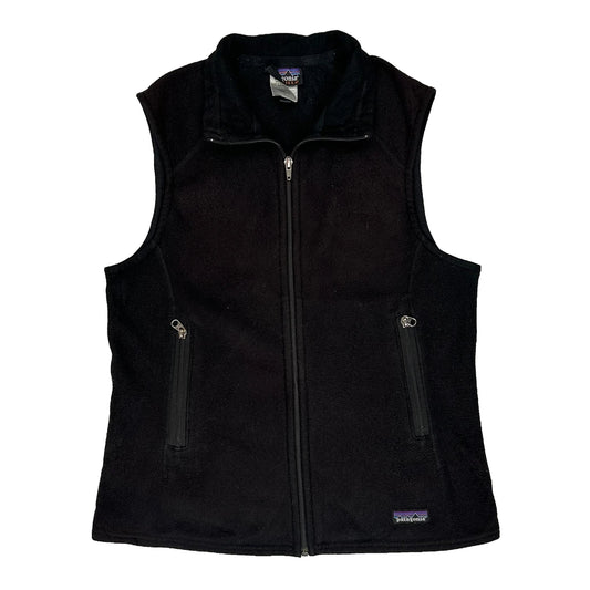 Synchilla Patagonia Gilet - Large Black Polyester