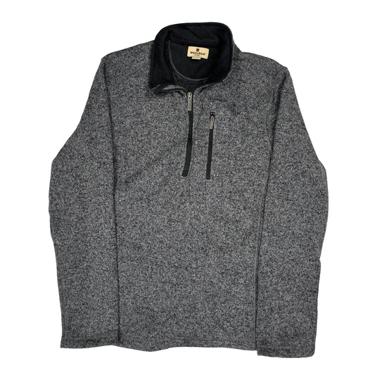 Woolrich Jumper - XL Grey Wool Blend