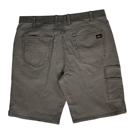 Dickies Carpenter Shorts - 36W 11L Grey Cotton