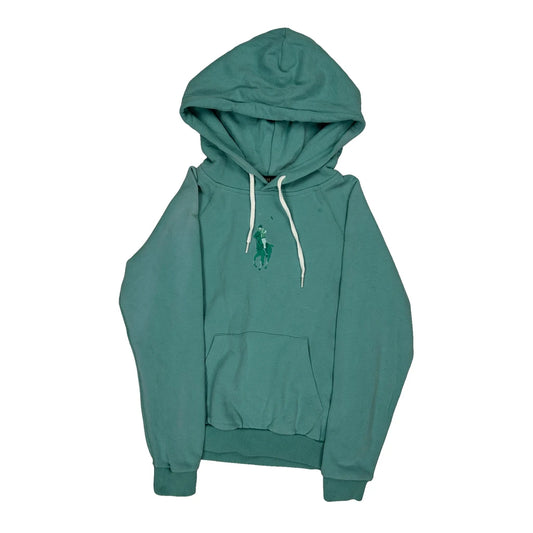 Polo By Ralph Lauren Hoodie - XS Green Cotton