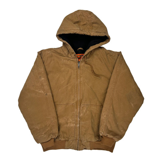Semco Outdoor Corner Stone Jacket - Large Brown Cotton