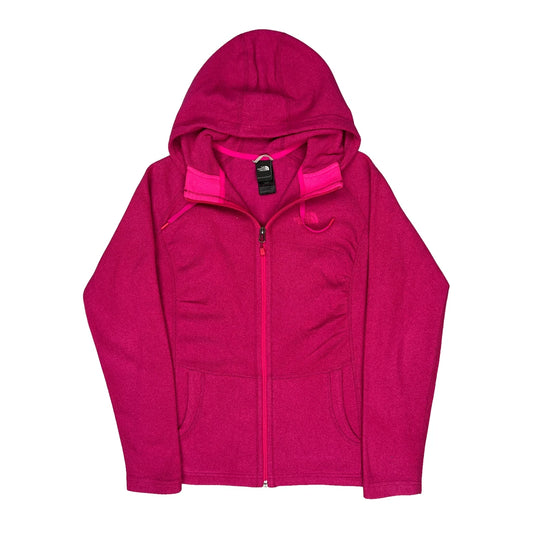 The North Face Fleece Jacket - Medium Pink Polyester