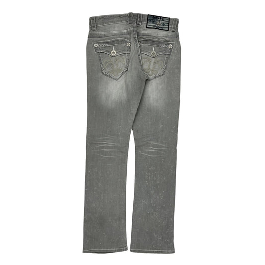 Unbranded Jeans - 32W US 6 Gray Denim