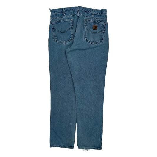 Carhartt Jeans - 32W 31L Blue Cotton