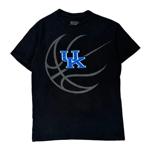 University Of Kentucky Majestic College T-Shirt - Medium Black Cotton