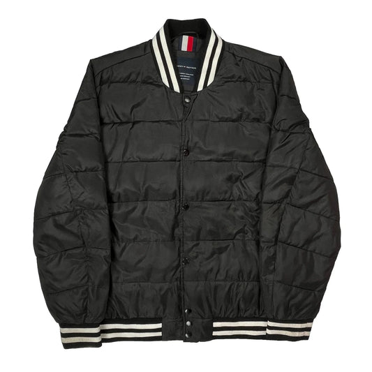 Light Weight Insulation Tommy Hilfiger Varsity Jacket - 2XL Black Polyester