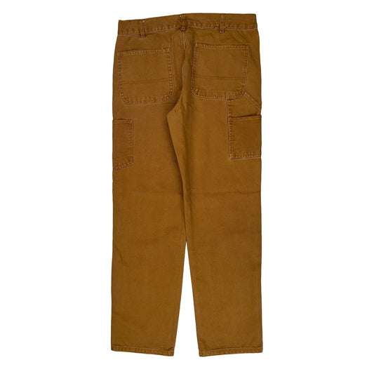 Ox Gear Carpenter Trousers - 33W 32L Brown Cotton