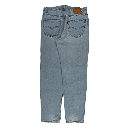 Levis 550 Jeans - 36W 35L Light Wash Cotton