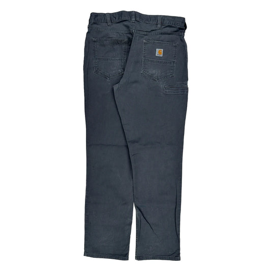 Carhartt Carpenter Trousers - 34W 34L Grey Cotton