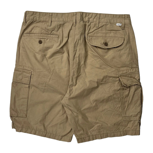 Water<Less Levis Cargo Shorts - 38W 10L Beige Cotton