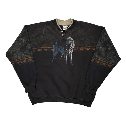 Unbranded Sweatshirt - XL Black Cotton