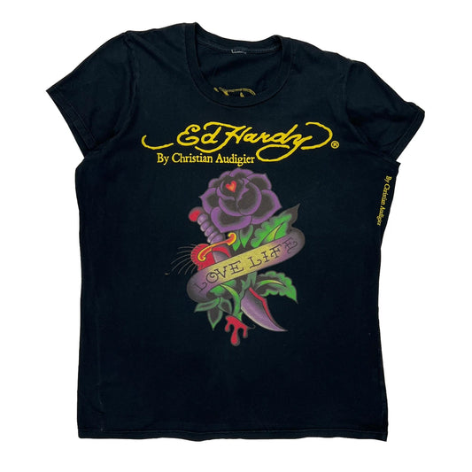 Ed Hardy T-Shirt - No Size Multicoloured Cotton