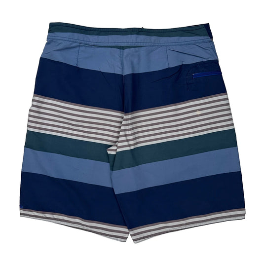 Common Threads Partnership Patagonia Striped Shorts - 32″ Waist Multicoloured Nylon