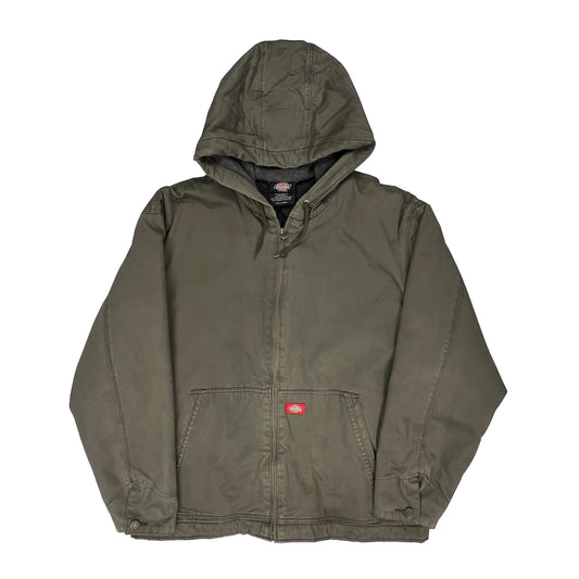 Dickies Jacket - XL Green Cotton
