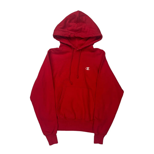 Champion Hoodie - XS Red Cotton