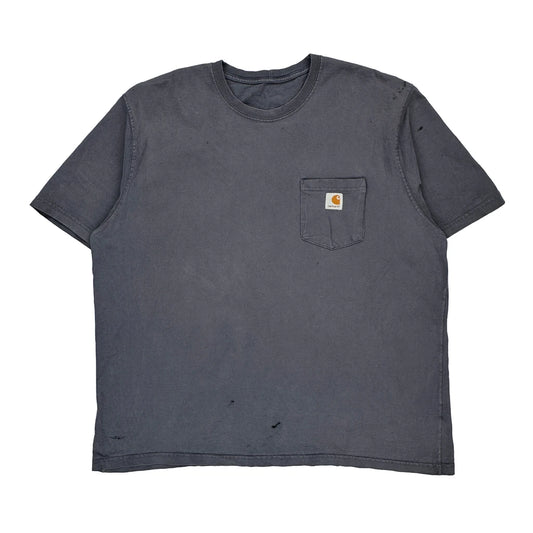 Carhartt T-Shirt - 2XL Grey Cotton