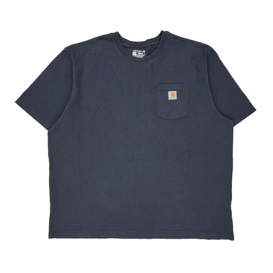 Carhartt T-Shirt - 3XL Navy Cotton