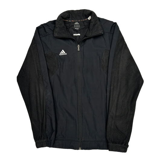 Climawarm Adidas Track Jacket - Medium Black Polyester