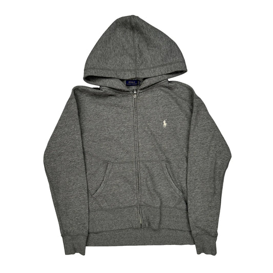 Polo By Ralph Lauren Hoodie - Small Gray Cotton