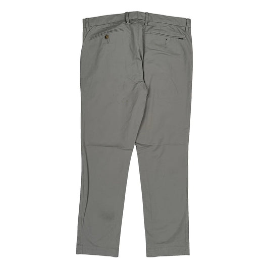 Polo By Ralph Lauren Slim Fit Chinos - 34W 30L Grey Cotton