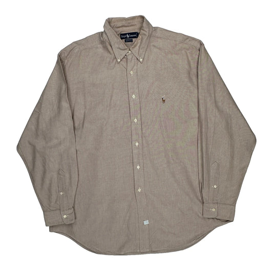 Ralph Lauren Shirt - XL Beige Cotton