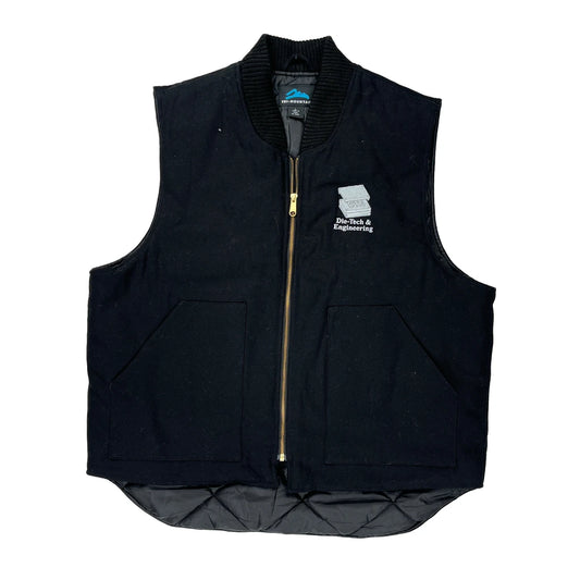 Tri-Mountain Gilet - Large Black Polyester