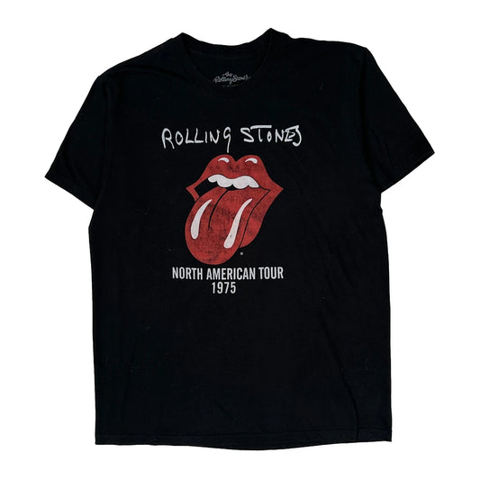 Tour Graphic Rolling Stones Graphic T-Shirt - XL Black Cotton Blend