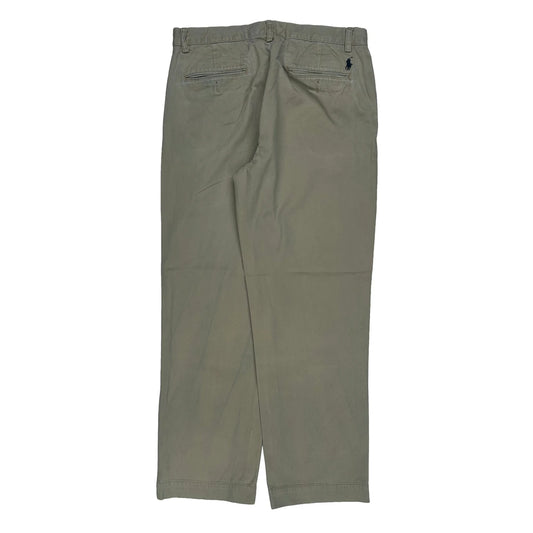 Polo By Ralph Lauren Preston Pant Chinos - 32W 30L Khaki Cotton
