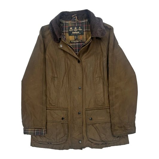 Barbour Wax Jacket - Small Brown Cotton
