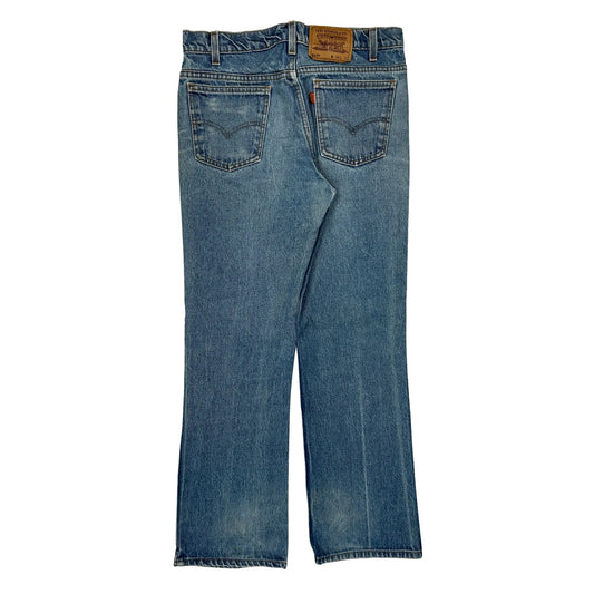 517 Orange Tab Levis Jeans - 32W 30L Blue Denim