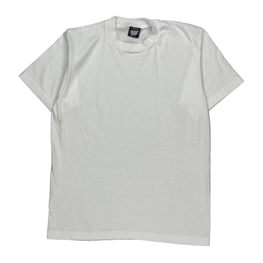 Screen Stars Blank T-Shirt - Large White Cotton Blend