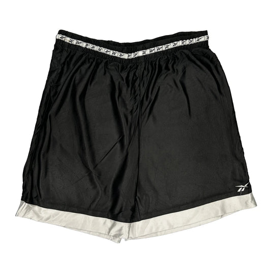 Reebok Sport Shorts - Large Black Polyester