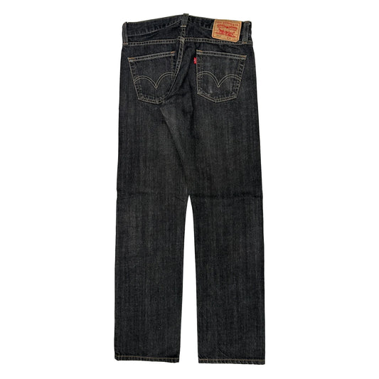 Vintage 514 Levis Slim Jeans - 30W 33L Black Cotton