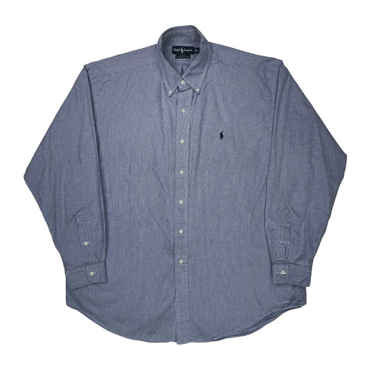 Blake Shirt Ralph Lauren Striped Shirt - XL Blue Cotton
