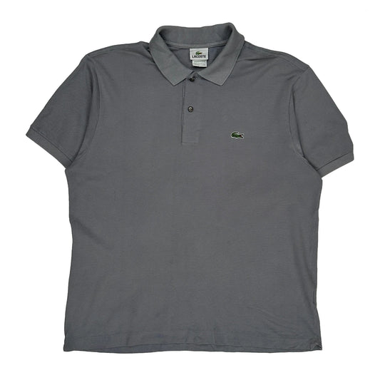 Lacoste Polo Shirt - XL Grey Cotton