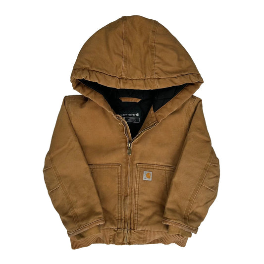 Age 3 Carhartt Jacket - XS Brown Cotton