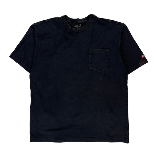 Dickies T-Shirt - Large Black Cotton