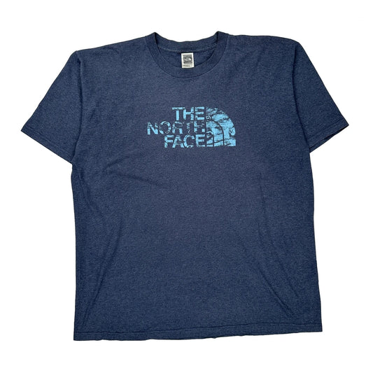 The North Face T-Shirt - XL Blue Cotton