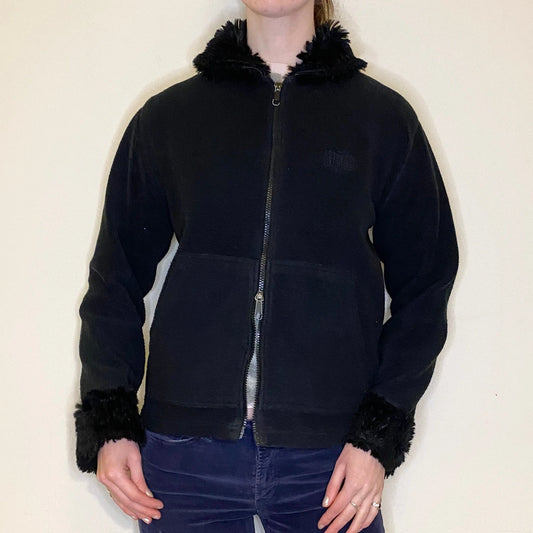 Vintage black Everlast Fleece - womens medium