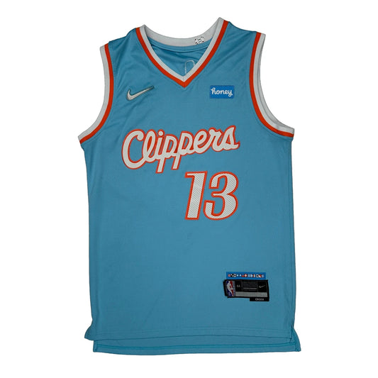 Los Angeles Clippers Nike Nba Jersey - Small Blue Polyester